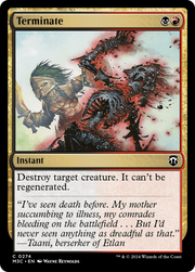 Terminate (M3C-274) - Modern Horizons 3 Commander Foil