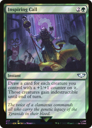 Inspiring Call (40K-217) - Warhammer 40,000 Commander Foil