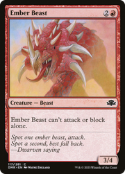 Ember Beast (DMR-117) - Dominaria Remastered