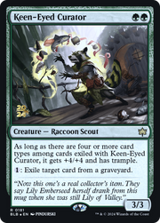 Keen-Eyed Curator (PRE-181) - Bloomburrow Promos Foil