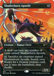 Shadowborn Apostle (SLD-684) - Secret Lair Drop (Borderless) Foil