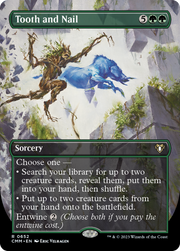 Tooth and Nail (CMM-652) - Commander Masters (Borderless) Foil