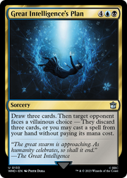 Great Intelligence's Plan (WHO-133) - Doctor Who Foil