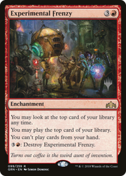 Experimental Frenzy (PPM20-99P) - Guilds of Ravnica Promos