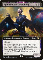 Aphemia, the Cacophony (THB-311) - Theros Beyond Death: (enchantment, Extended Art) Foil