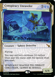 Conspiracy Unraveler (MKM-379) - Murders at Karlov Manor: (Showcase) Foil
