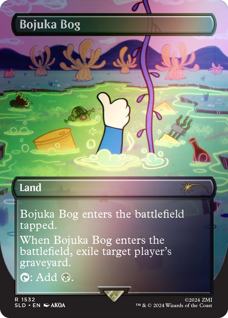 Bojuka Bog (SLD-1532) - Secret Lair Drop (Borderless) Foil