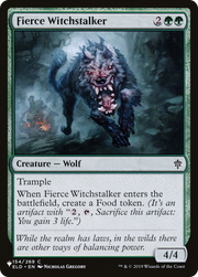 Fierce Witchstalker (LIST-ELD-154) - The List