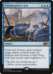 Polymorphist's Jest (M15-075) - Magic 2015