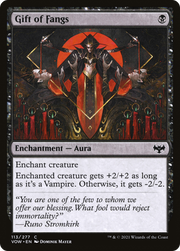 Gift of Fangs (VOW-113) - Innistrad: Crimson Vow