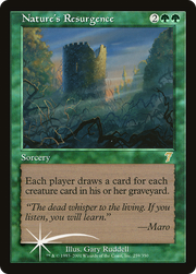 Nature's Resurgence (7ED-259★) - Seventh Edition Foil
