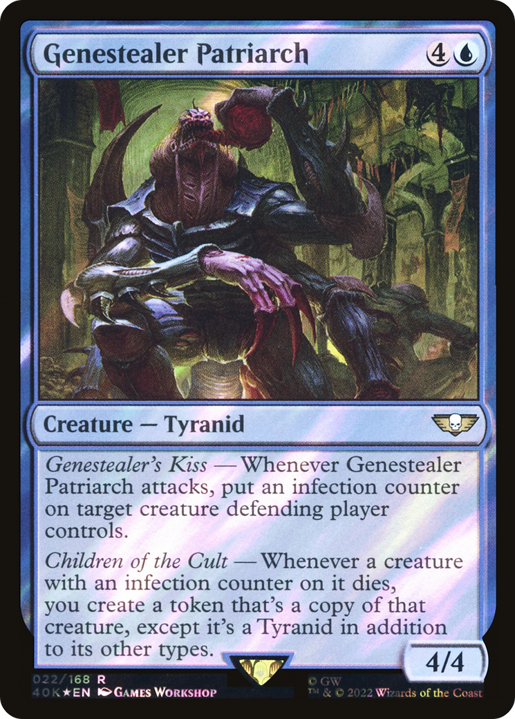 Genestealer Patriarch (40K-022) - Warhammer 40,000 Commander Foil