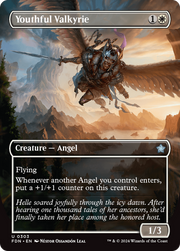 Youthful Valkyrie (Borderless) (FDN-303) - Foundations (Borderless)