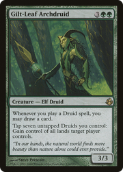Gilt-Leaf Archdruid (MOR-124) - Morningtide Foil