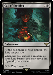 Call of the Ring (LTR-079) - The Lord of the Rings: Tales of Middle-earth Foil
