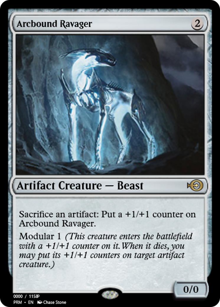 Arcbound Ravager (PRM-72888) - Magic Online Promos Foil