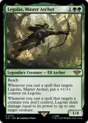 Legolas, Master Archer (LTR-173) - The Lord of the Rings: Tales of Middle-earth Foil
