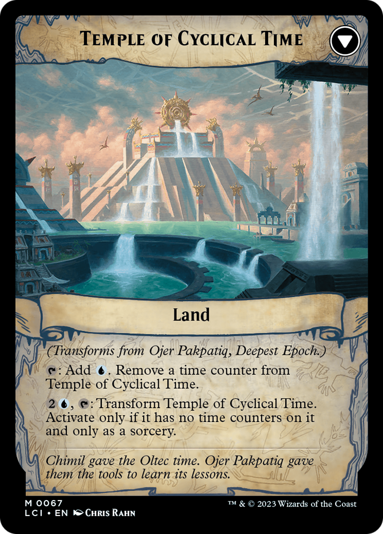 Ojer Pakpatiq, Deepest Epoch // Temple of Cyclical Time (LCI-067) - The Lost Caverns of Ixalan Foil