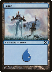 Island (10E-370) - Tenth Edition Foil