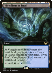 Vineglimmer Snarl (STX-365) - Strixhaven: School of Mages: (Extended Art) Foil