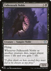 Falkenrath Noble (LIST-VOC-128) - The List