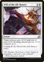 Will of the All-Hunter (IKO-038) - Ikoria: Lair of Behemoths