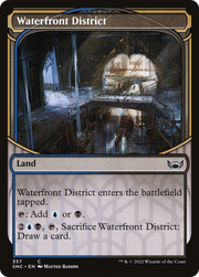 Waterfront District (SNC-357) - Streets of New Capenna: (Showcase) Foil