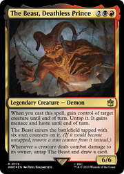 The Beast, Deathless Prince (WHO-719) - Doctor Who Foil