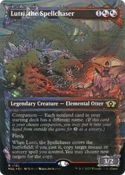 Lutri, the Spellchaser (MUL-182) - Multiverse Legends: (Showcase) (Borderless) Foil