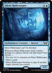 Silent Hallcreeper (DSK-072) - Duskmourn: House of Horror: (enchantment) Foil