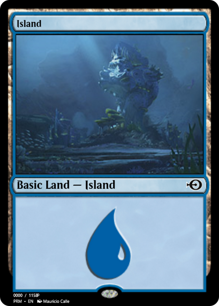 Island (PRM-81882) - Magic Online Promos Foil