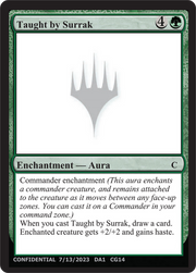 Taught by Surrak (UNK-CG14) - Unknown Event