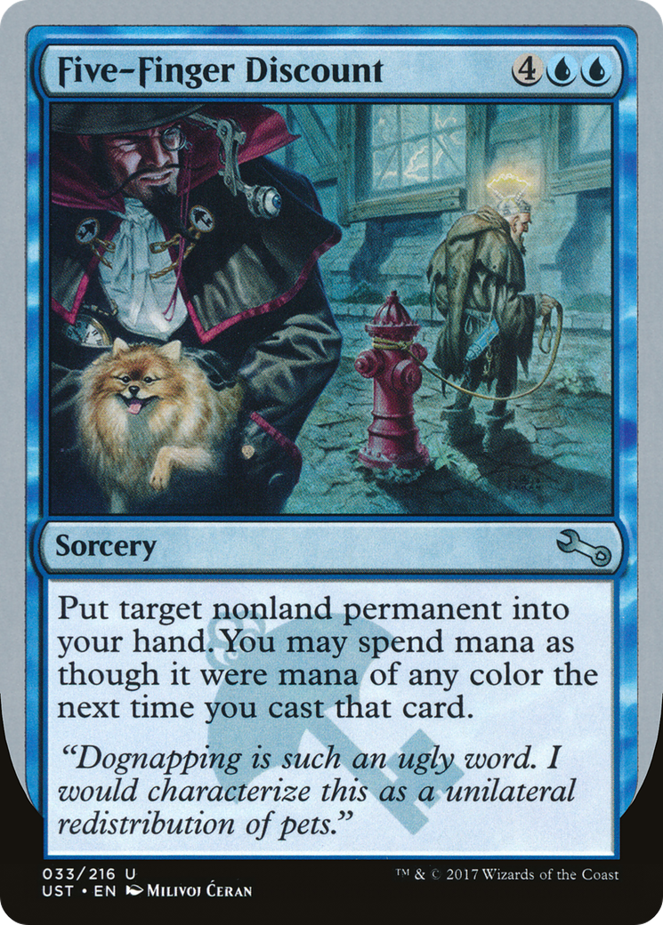 Five-Finger Discount (UST-033) - Unstable Foil