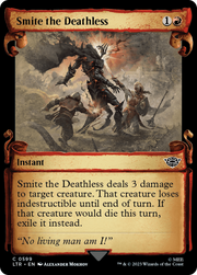 Smite the Deathless (LTR-599) - The Lord of the Rings: Tales of Middle-earth: (Showcase) Foil