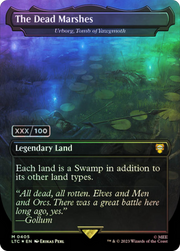 Urborg, Tomb of Yawgmoth (LTC-405Z) - Tales of Middle-earth Commander / The Dead Marshes (Borderless) Foil