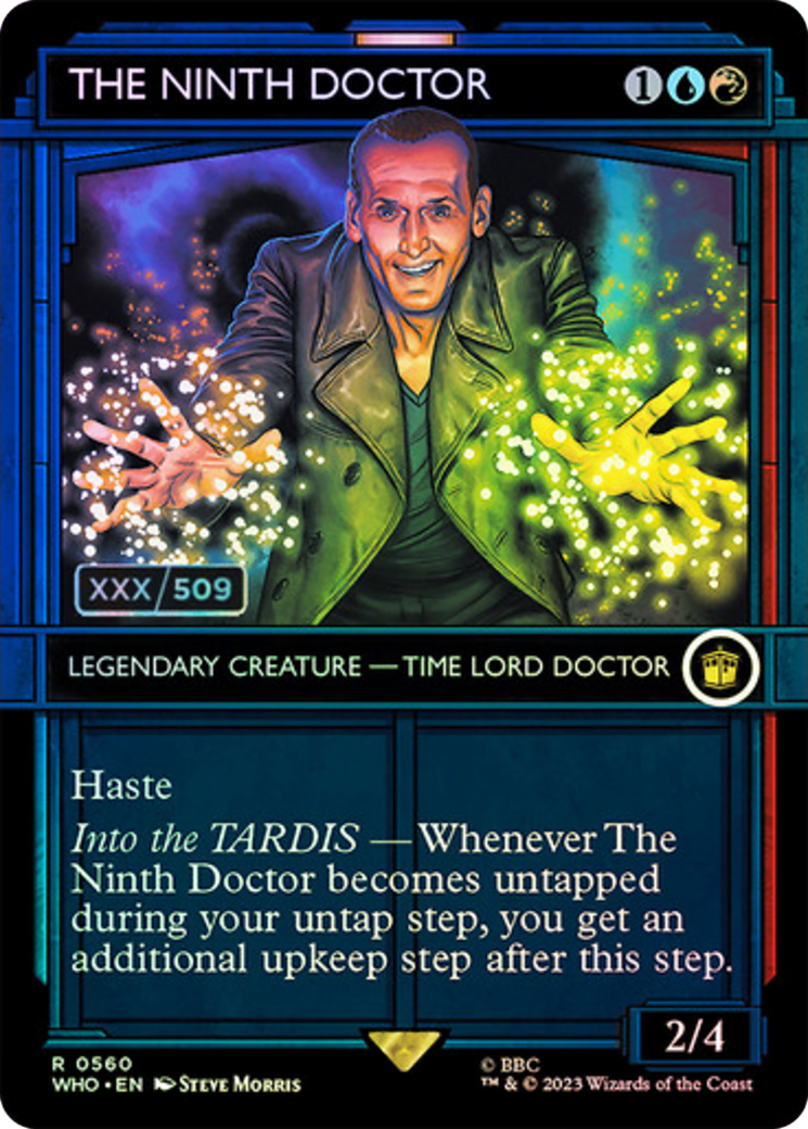 The Ninth Doctor (WHO-560) - Doctor Who: (Showcase) (Borderless) Foil