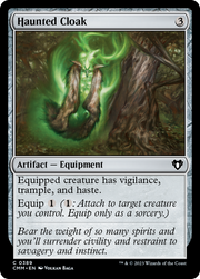 Haunted Cloak (CMM-389) - Commander Masters