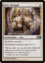 Holy Strength (M11-016) - Magic 2011 Foil