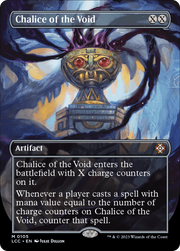 Chalice of the Void (LCC-105) - The Lost Caverns of Ixalan Commander (Borderless) Foil