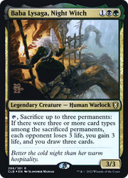 Baba Lysaga, Night Witch (PRE-266S) - Battle for Baldur's Gate Promos Foil