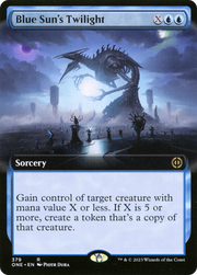 Blue Sun's Twilight (ONE-379) - Phyrexia: All Will Be One: (Extended Art)