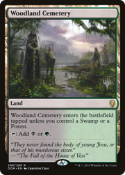 Woodland Cemetery (PPM20-248P) - Dominaria Promos Foil