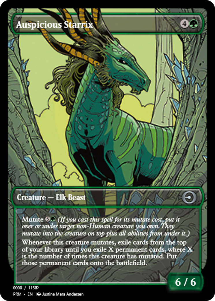 Auspicious Starrix (PRM-81011) - Magic Online Promos