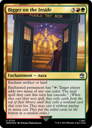 Bigger on the Inside (WHO-720) - Doctor Who Foil