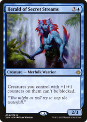 Herald of Secret Streams (PPM20-059) - Ixalan Promos Foil