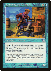 Rummaging Wizard (ONS-110) - Onslaught Foil