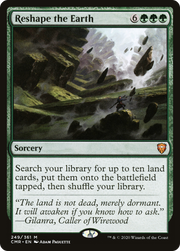 Reshape the Earth (CMR-249) - Commander Legends