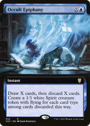 Occult Epiphany (VOC-052) - Crimson Vow Commander: (Extended Art)