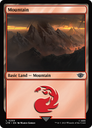 Mountain (LTR-269) - The Lord of the Rings: Tales of Middle-earth Foil