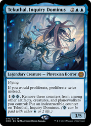 Tekuthal, Inquiry Dominus (PPONE-71P) - Phyrexia: All Will Be One Promos